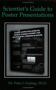 Front cover of Scientist's guide to poster presentations by Peter J. Gosling
