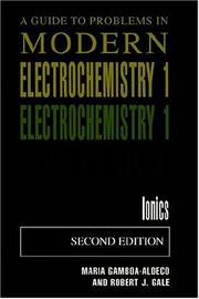 Front cover of A guide to problems in modern electrochemistry by Maria Gamboa-Aldeco