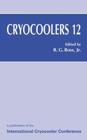 Front cover of Cryocoolers 12 by Ronald G. Jr. Ross