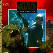 Front cover of Escape From Jabba's Palace by Golden Books