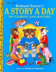 Front cover of Richard Scarry's a story a day by Kathryn Jackson