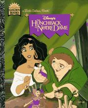 Front cover of Disney's the Hunchback of Notre Dame by Justine Fontes
