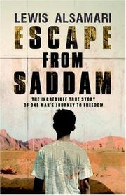 Cover of Escape from Saddam by Lewis Alsamari