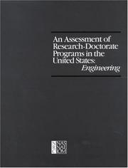 Front cover of An Assessment of Research-Doctorate Programs in the United States by Committee on an Assessment of Quality-Related Characteristics of Research-Doctorate Programs in the United States