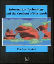Front cover of Information technology and the conduct of research by Panel on Information Technology and the Conduct of Research (U.S.)