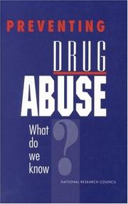 Cover of Preventing Drug Abuse by National Research Council (US)