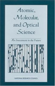 Front cover of Atomic, molecular, and optical science by National Research Council (U.S.). Panel on the Future of Atomic, Molecular, and Optical Sciences.