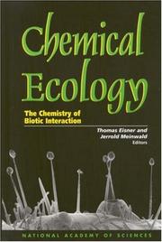 Front cover of Chemical Ecology by for the National Academy of Sciences