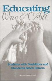 Cover of Educating One & All by Lorraine McDonnell