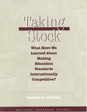 Cover of Taking Stock: What Have We Learned About Making Education Standards Internationally Competitive? by National Research Council (US)