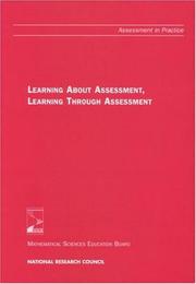Cover of Learning about assessment, learning through assessment by National Research Council Staff