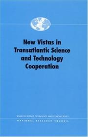 Cover of New vistas in transatlantic science and technology cooperation by Charles W. Wessner