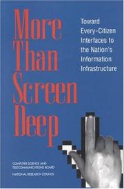Cover of More Than Screen Deep by National Research Council (US)