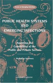 Cover of Public health systems and emerging infections by Based on a Workshop of the Forum on Emerging Infections