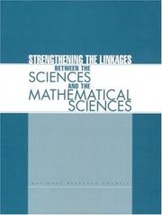 Front cover of Strengthening the linkages between the sciences and the mathematical sciences by National Research Council (U.S.). Committee on Strengthening the Linkages Between the Sciences and the Mathematical Sciences.