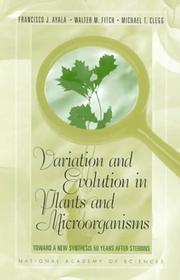 Cover of Variation and Evolution in Plants and Microorganisms by National Academy of Sciences U.S.
