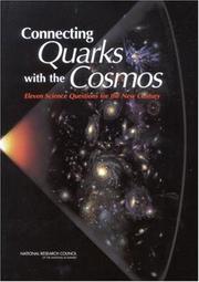 Cover of Connecting Quarks with the Cosmos by National Research Council (US)