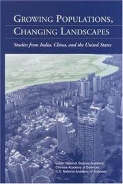 Front cover of Growing populations, changing landscapes by Indian National Science Academy