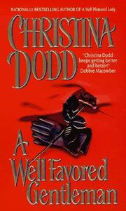 Front cover of A Well Favored Gentleman:(Fairchild Family #2) by Christina Dodd