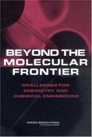 Cover of Beyond the Molecular Frontier by National Research Council (US)
