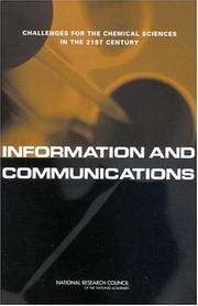 Front cover of Information and communications by National Research Council (U.S.). Organizing Committee for the Workshop on Information and Communications.