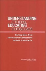 Front cover of Understanding others, educating ourselves by National Research Council (U.S.). Committee on a Framework and Long-term Research Agenda for International Comparative Education Studies.