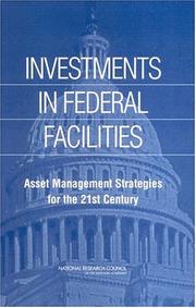 Cover of Investments in Federal Facilities by National Research Council (US)