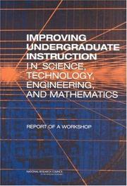 Cover of Improving Undergraduate Instruction in Science, Technology, Engineering, and Mathematics by National Research Council (US)