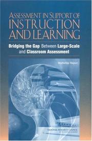 Front cover of Assessment in Support of Instruction and Learning by Committee on Science Education K-12