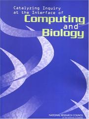 Cover of Catalyzing Inquiry at the Interface of Computing and Biology by National Research Council (US)
