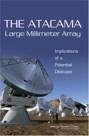 Cover of The Atacama Large Millimeter Array (ALMA) by National Research Council (US)