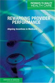 Front cover of Rewarding Provider Performance by Payment, and Performance Improvement Programs Committee on Redesigning Health Insurance Performance Measures