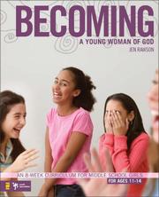 Front cover of Becoming a Young Woman of God by Jennifer Rawson