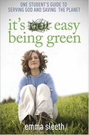 Cover of It's Easy Being Green by Emma Sleeth