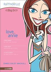 Front cover of Love, Annie by Dandi Daley Mackall
