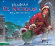 Front cover of The Legend of St. Nicholas by Dandi Daley Mackall
