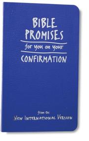 Front cover of Bible Promises for You on Your Confirmation by Zondervan Publishing Company