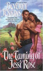 Front cover of The taming of Jessi Rose by Beverly Jenkins