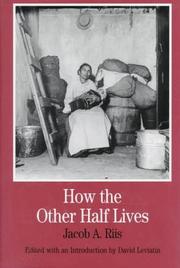 Front cover of How the other half lives by Jacob A. Riis