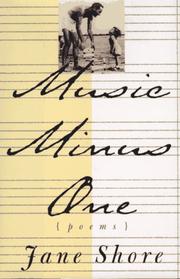 Cover of Music Minus One by Jane Shore