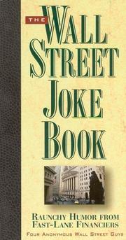 Front cover of The Wall Street joke book by Four Anonymous Wall Street Guys Staff