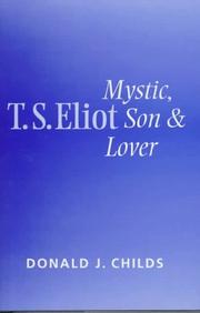 Cover of T.S. Eliot by Donald J. Childs