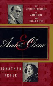 Cover of André & Oscar by Jonathan Fryer