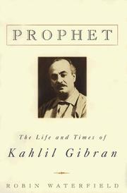 Cover of Prophet by Robin Waterfield