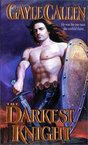 Cover of The Darkest Knight by Gayle Callen