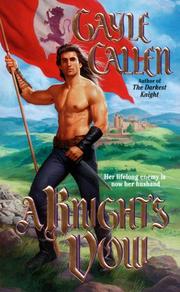 Cover of The Knight's Vow by Gayle Callen