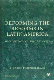 Front cover of Reforming the Reforms in Latin America by Ricardo French-Davis