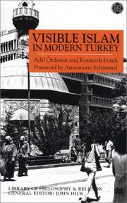 Front cover of Visible Islam in modern Turkey by Adil Özdemir