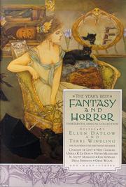 Front cover of The Year's Best Fantasy and Horror--Thirteenth annual collection by Ellen Datlow