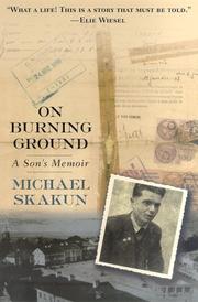 Cover of On burning ground by Michael Skakun